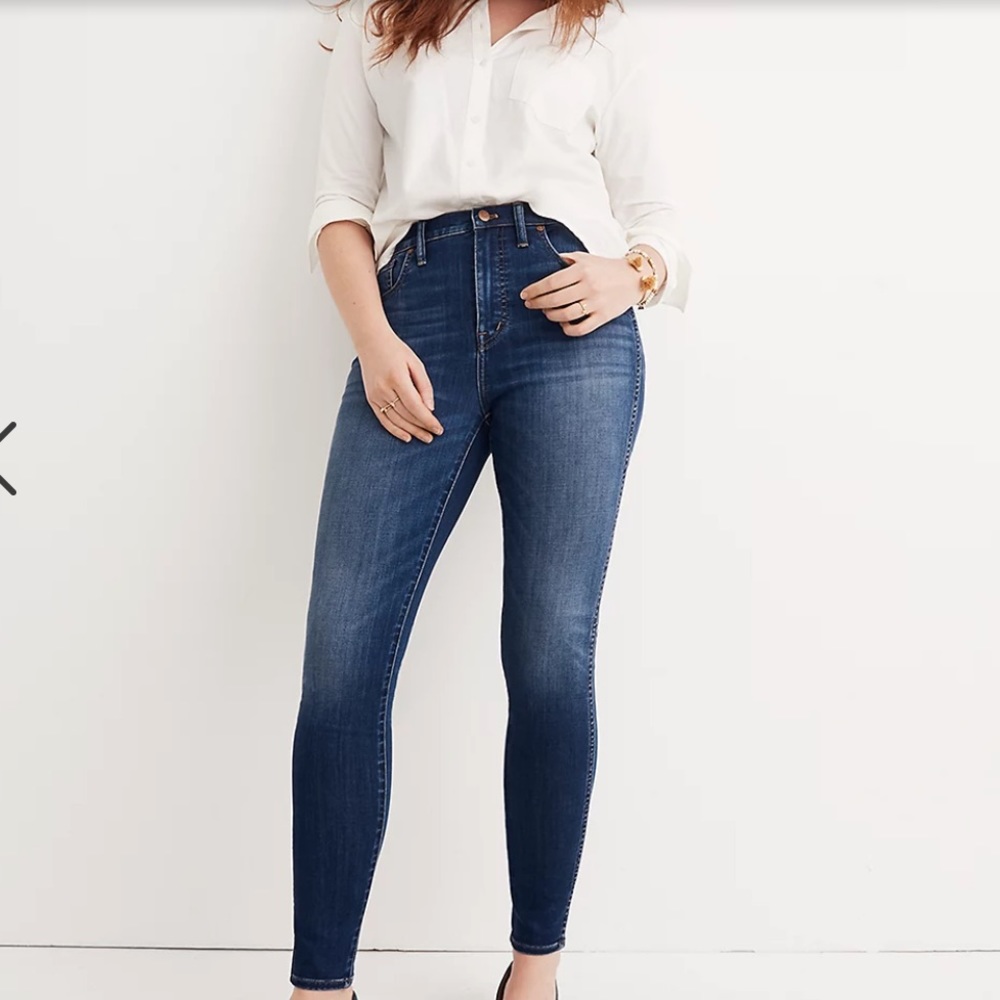 Madewell 10" High-Rise Skinny Jeans
